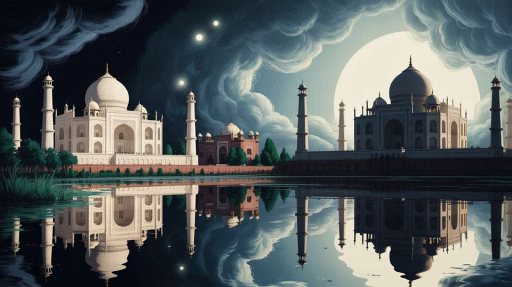 Black Taj Mahal
