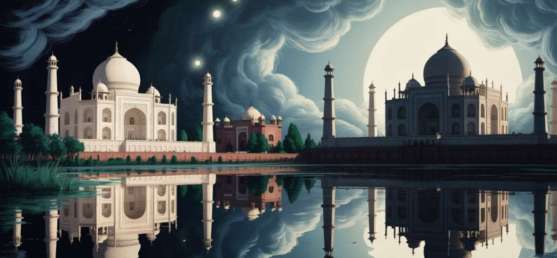 Black Taj Mahal