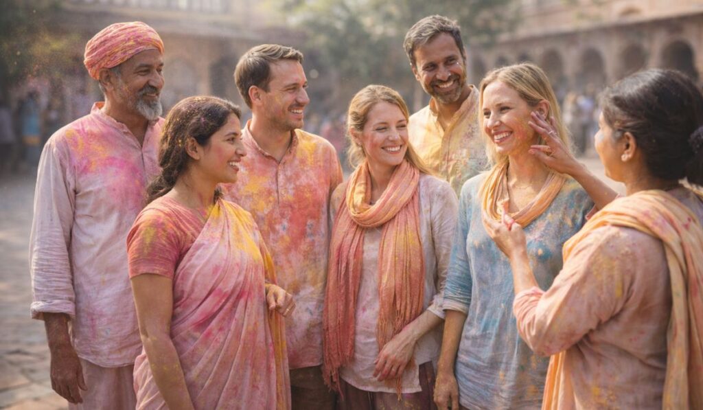 Holi in Agra
