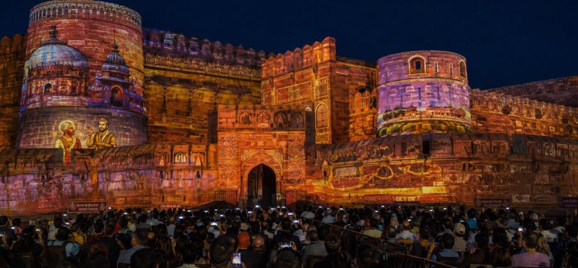Agra Fort Light and Sound Show